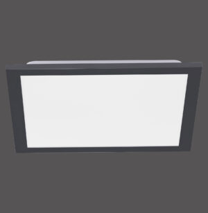 14754-18 FLAT LAMPA SUFITOWA CZARNY