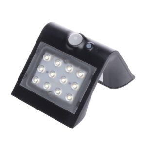 Kinkiet Solarny Butterfly 1,5W Czarny