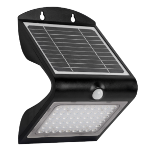 Kinkiet Solarny Butterfly 3,2W Czarny