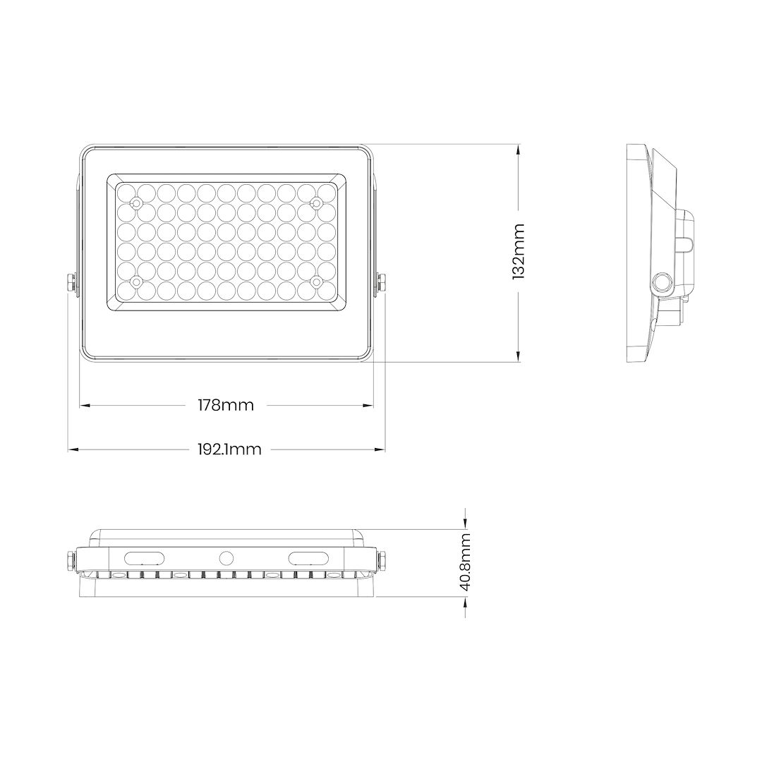 Naświetlacz Solarny Fokus 60W 900lm 6000K - obrazek 6