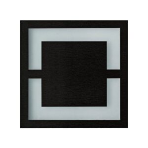 Oprawa schodowa QUADRO BLACK Barwa Ciepła 3000K