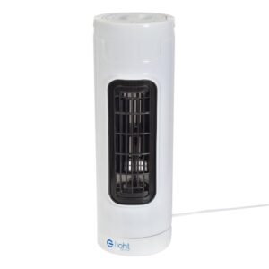 Wentylator stołowy EKO-LIGHT 14" Tower Biały