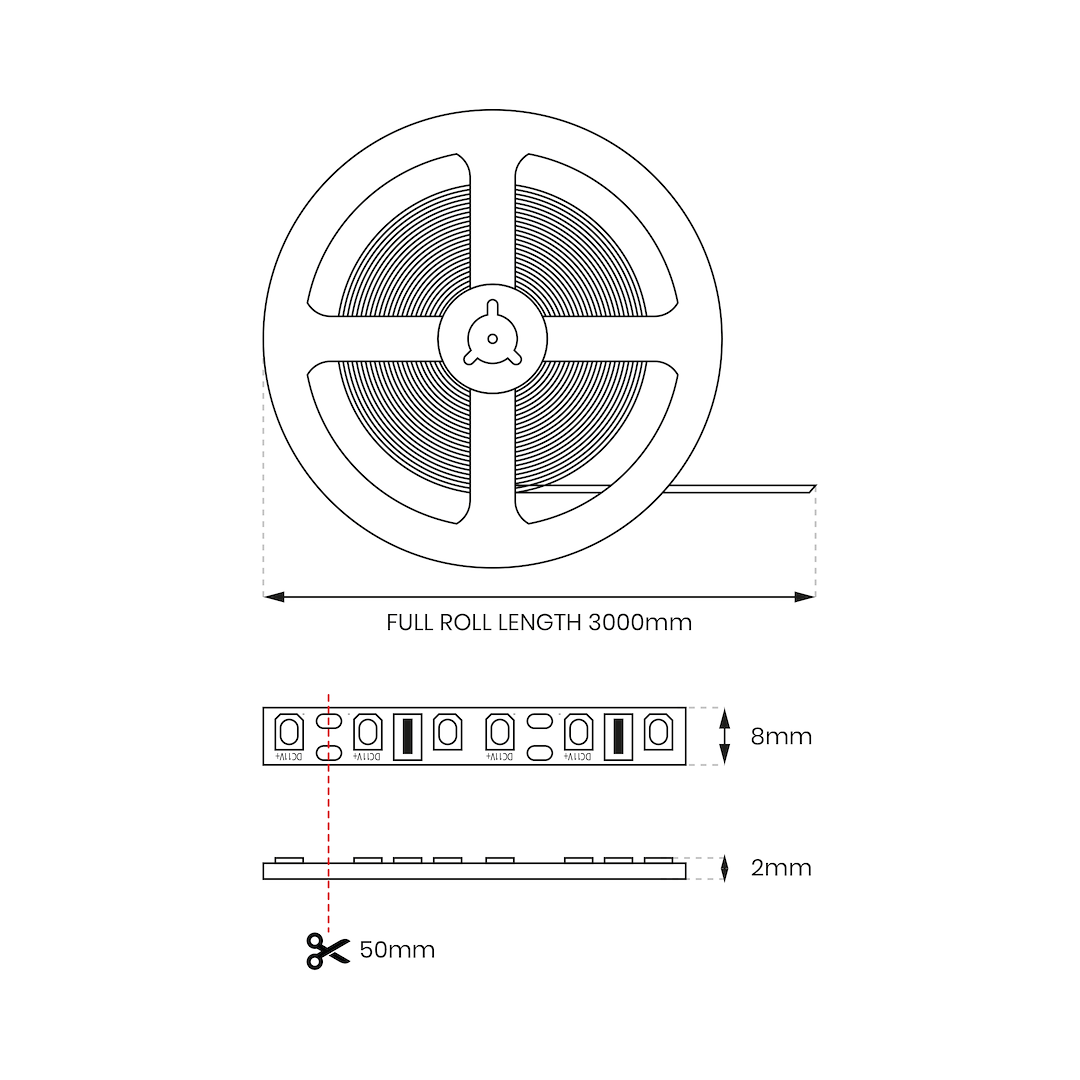 Zestaw Taśma SMD 60/m 4000K IP65 5m + Zasilacz - obrazek 6