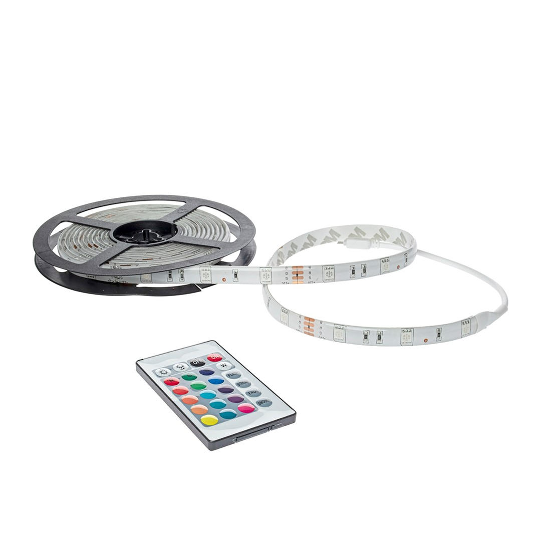 Zestaw Led RGB 5m IP65 Sterownik + Pilot - obrazek 3