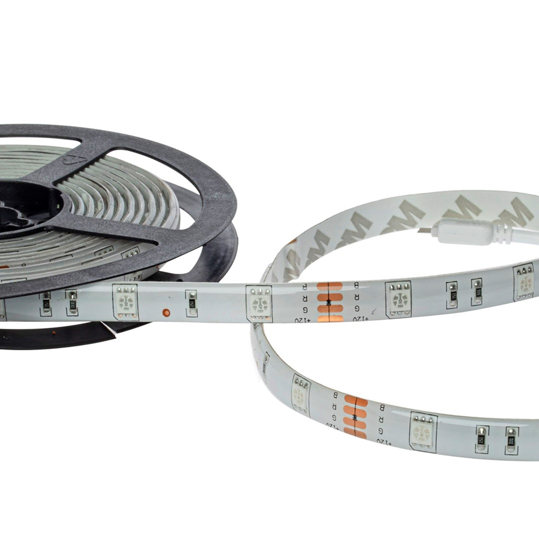 Zestaw Led RGB 3m IP65 Sterownik + Pilot - obrazek 2
