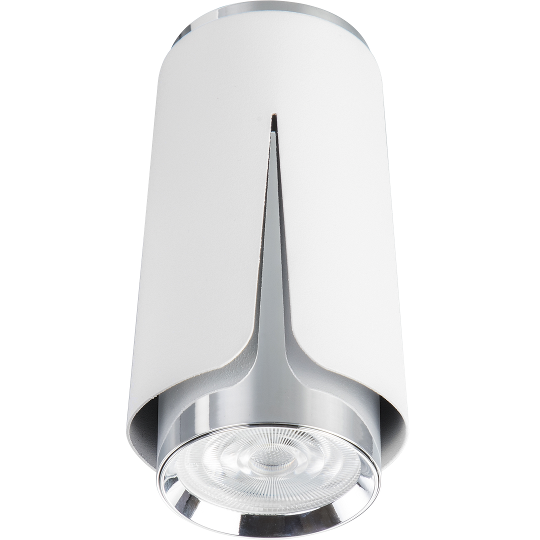 Flower Chrom Biały Downlight 1xGU10 - obrazek 6