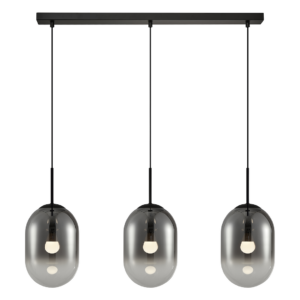 Lampa wisząca Alias Czarny 3xE14