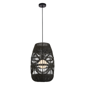 Lampa wisząca Arona Czarny 1xG9 fi 250