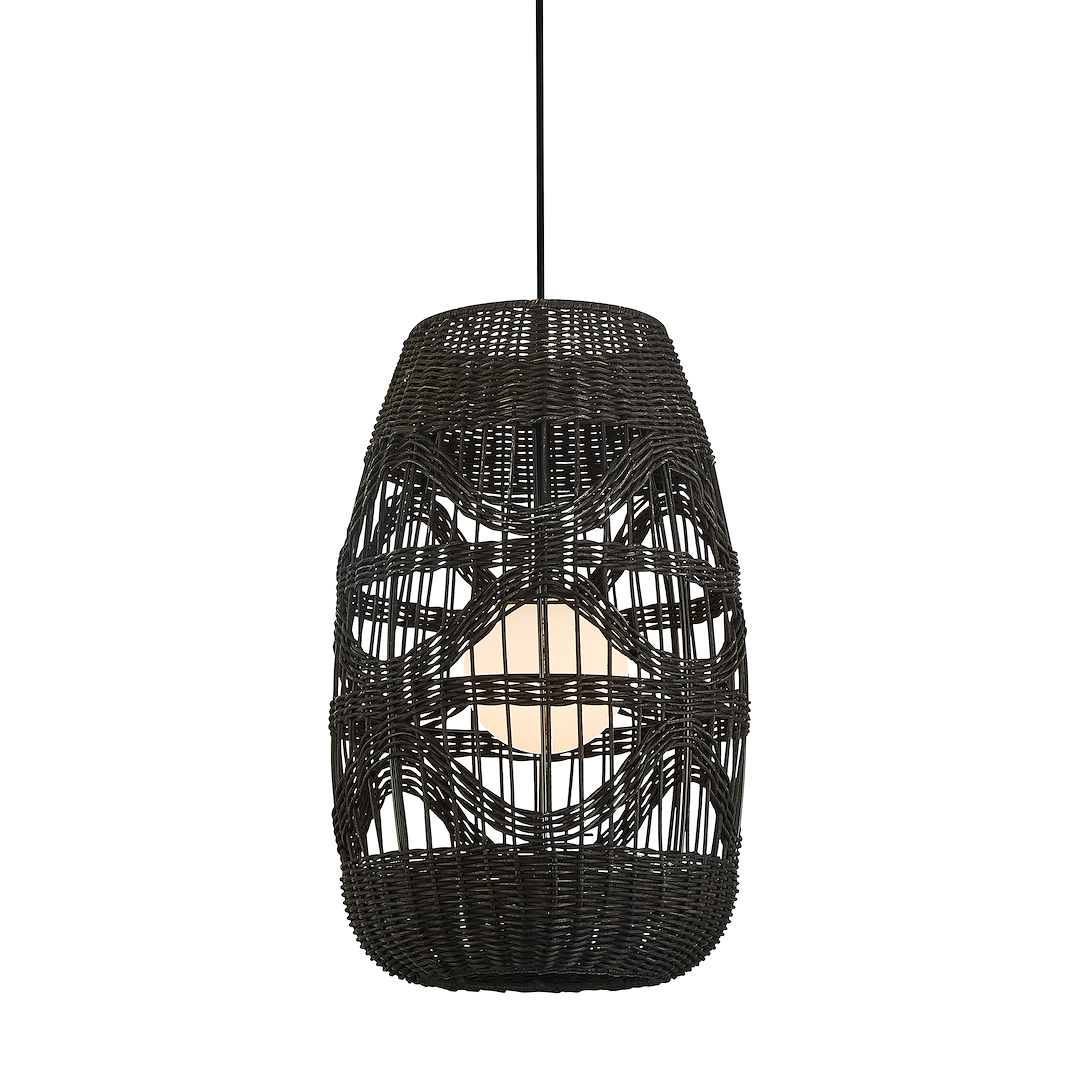 Lampa wisząca Arona Czarny 1xG9 fi 250 - obrazek 2