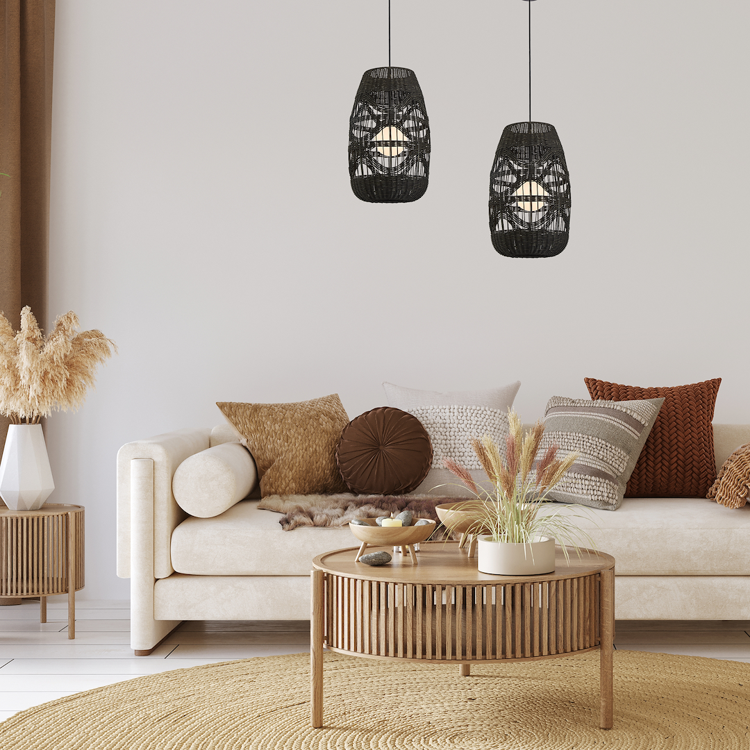 Lampa wisząca Arona Czarny 1xG9 fi 250 - obrazek 3