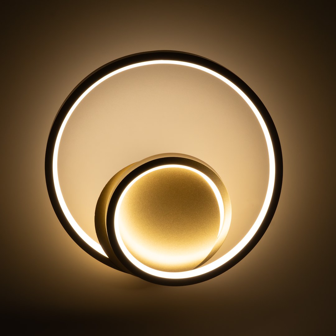 Kinkiet Lucero Złoty 13W LED - obrazek 2