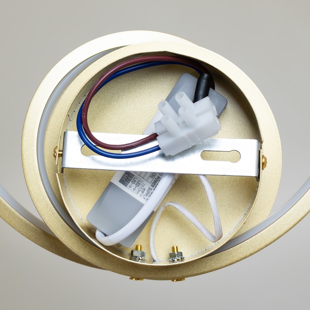 Kinkiet Lucero Złoty 13W LED - obrazek 7
