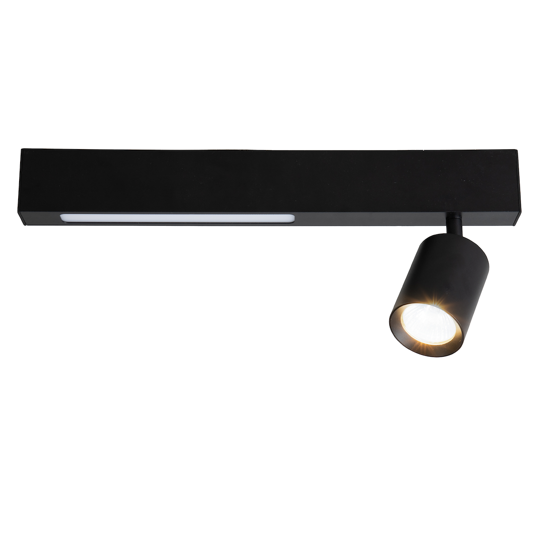 Lampa Sufitowa Magnet 5W+1xGU10 3000/4000K Czarny - obrazek 2