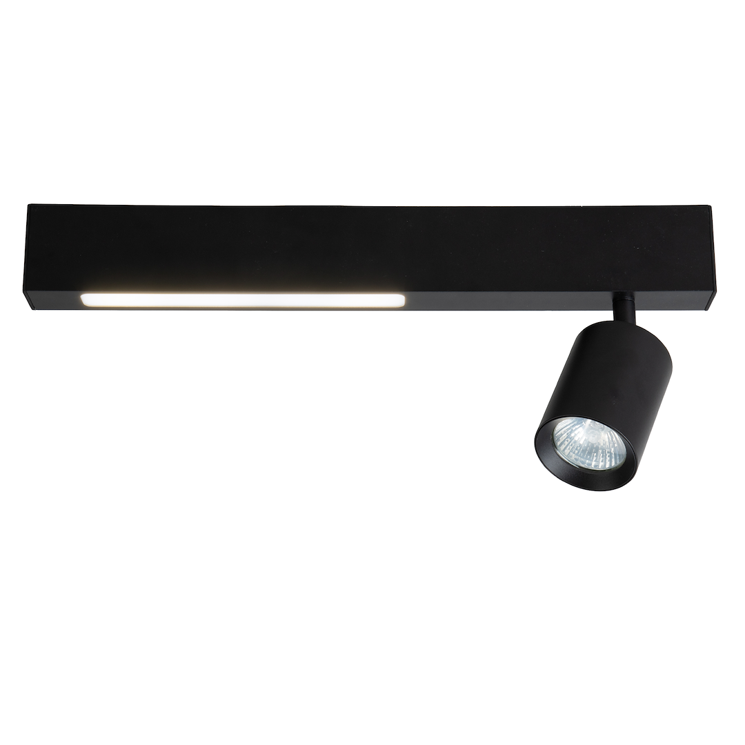 Lampa Sufitowa Magnet 5W+1xGU10 3000/4000K Czarny - obrazek 3