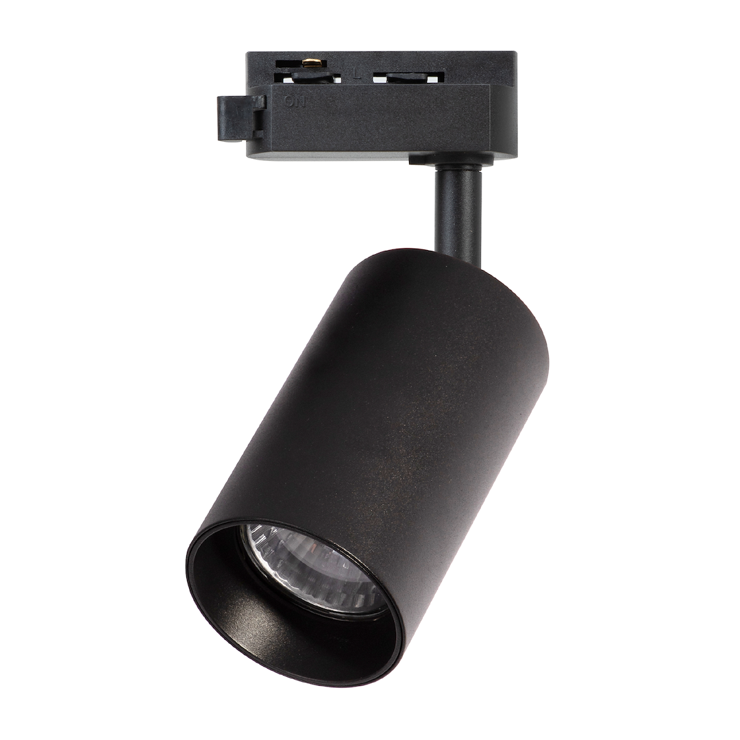Track Light 1F Pipe 1xGU10 Czarny