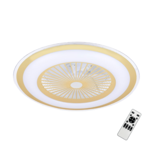 Lampowentylator Zephyr Złoty 48W LED+ PILOT