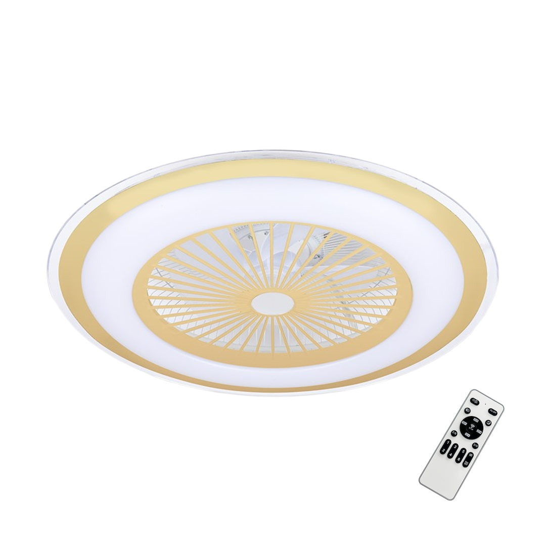 Lampowentylator Zephyr Złoty 48W LED+ PILOT