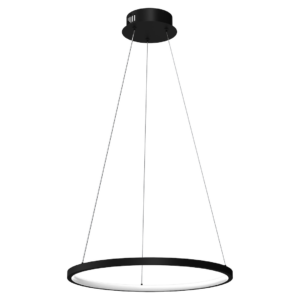 Lampa wisząca Hoop Czarny 27W LED