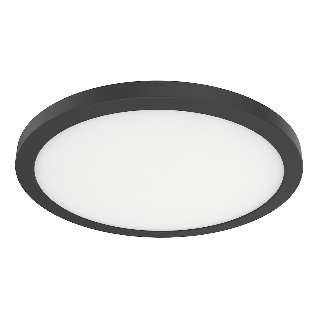 Plafon Evora Czarny Round 18W 3CCT