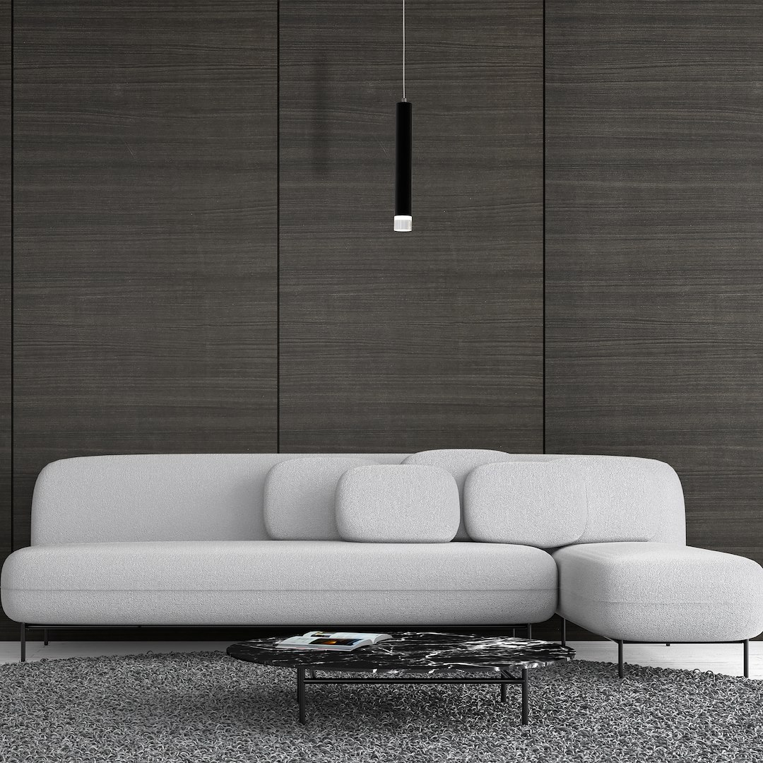 LAMPA WISZĄCA CARBON 1X5W LED - obrazek 5