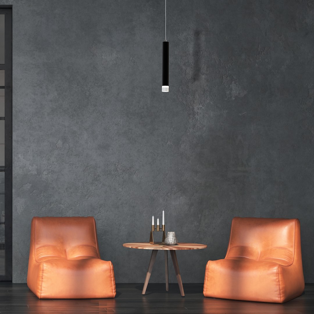 LAMPA WISZĄCA CARBON 1X5W LED - obrazek 7
