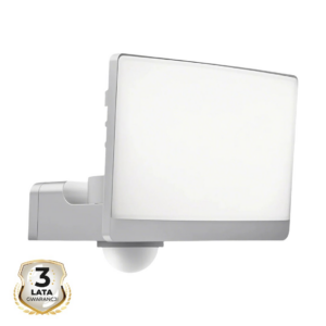 Naświetlacz LED Davos 30W 2000lm 4000K Biały Premium PIR