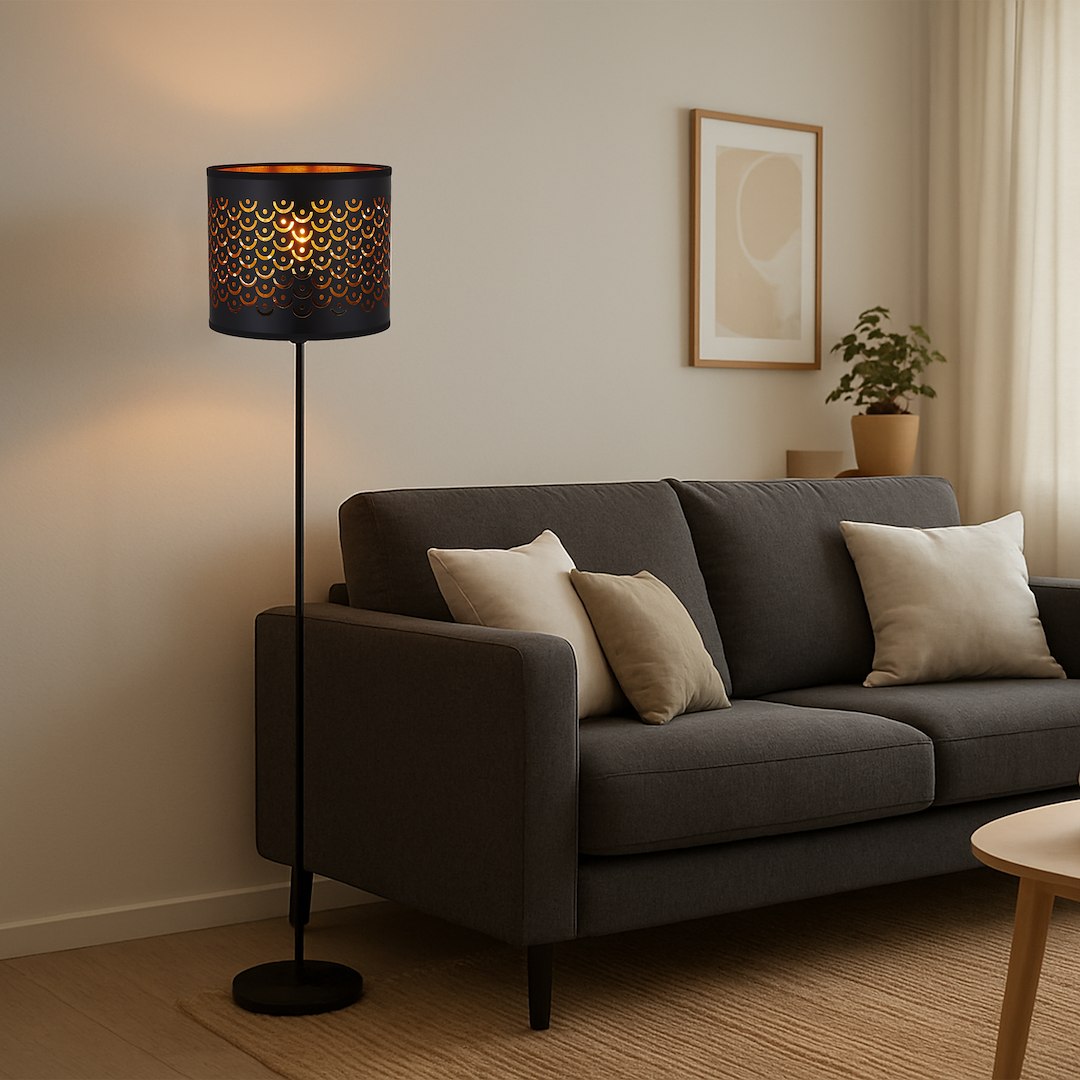 Lampa podłogowa MORGAN 1xE27 - obrazek 3
