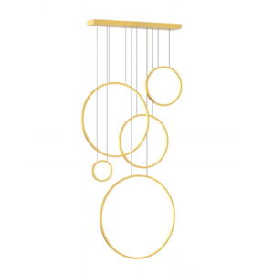 Lampa wisząca Saturno Gold 100W LED mezzanine