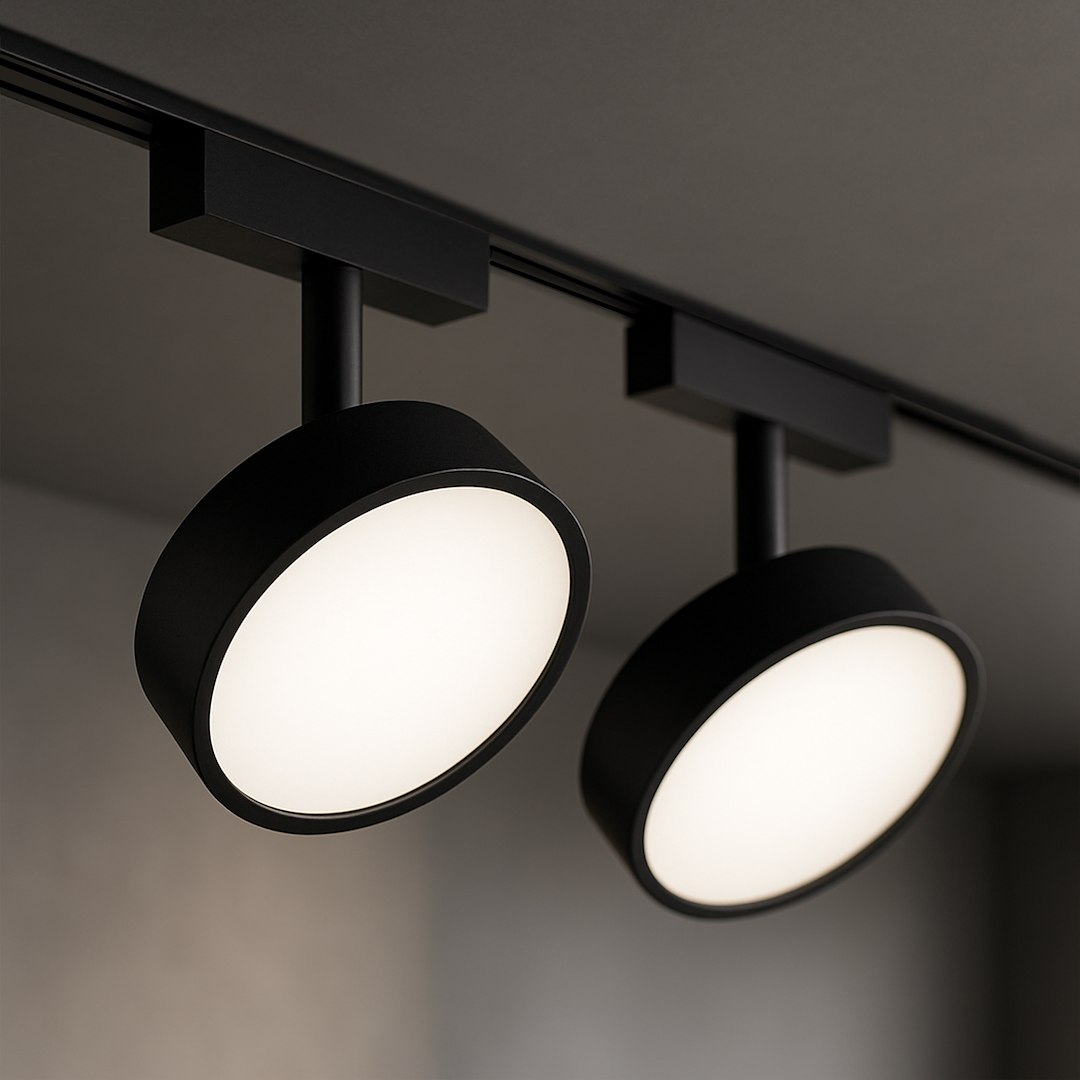 Slim Magnetic Track Czarny 9W LED Tuya CCT 48V - obrazek 2