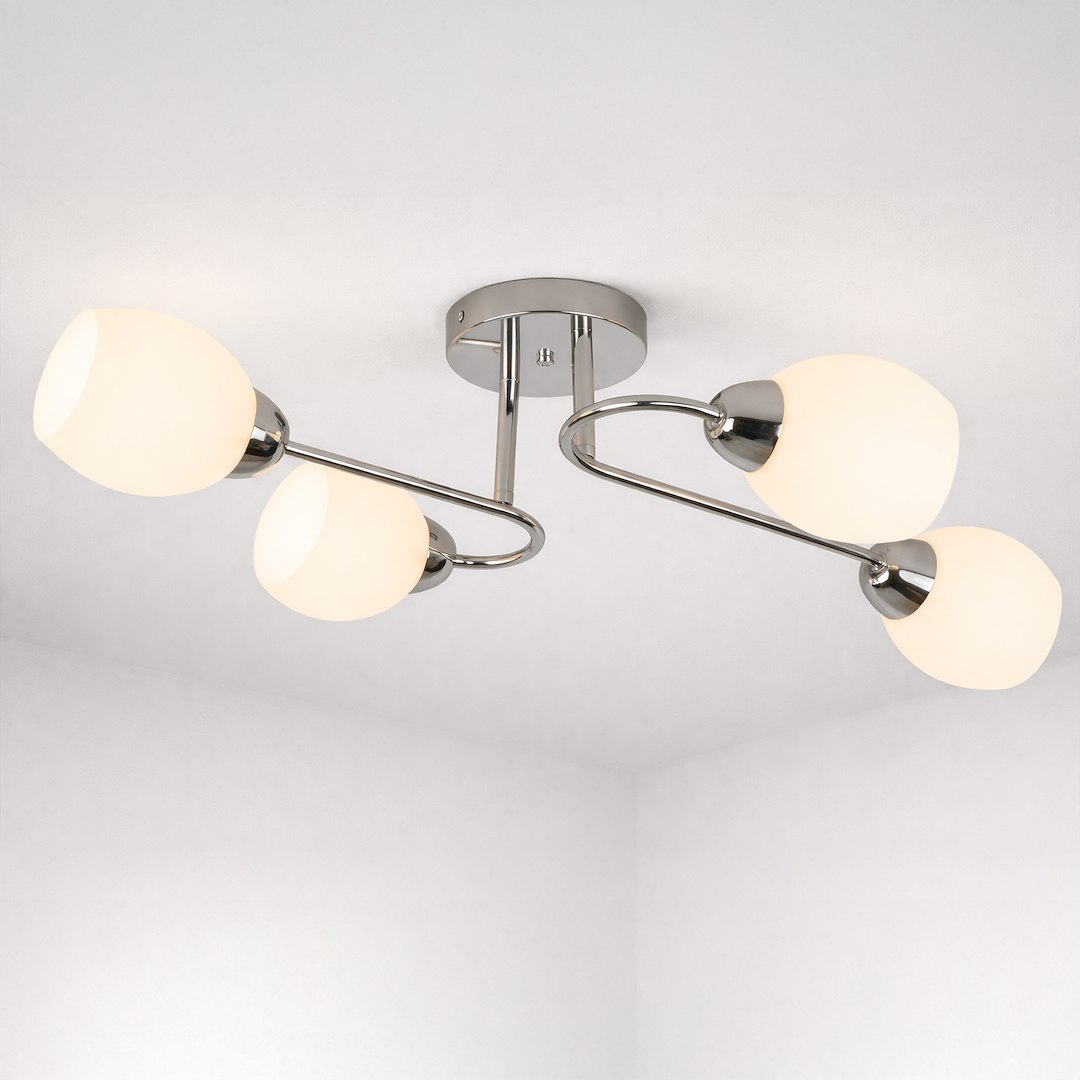 Lampa sufitowa KING 4xE27 Chrom