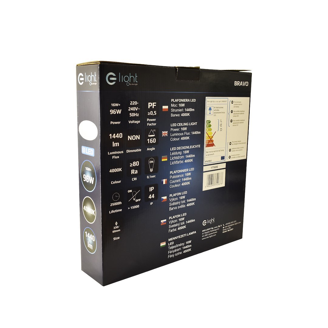 Plafon Bravo 16W LED Ø330 mm - obrazek 3