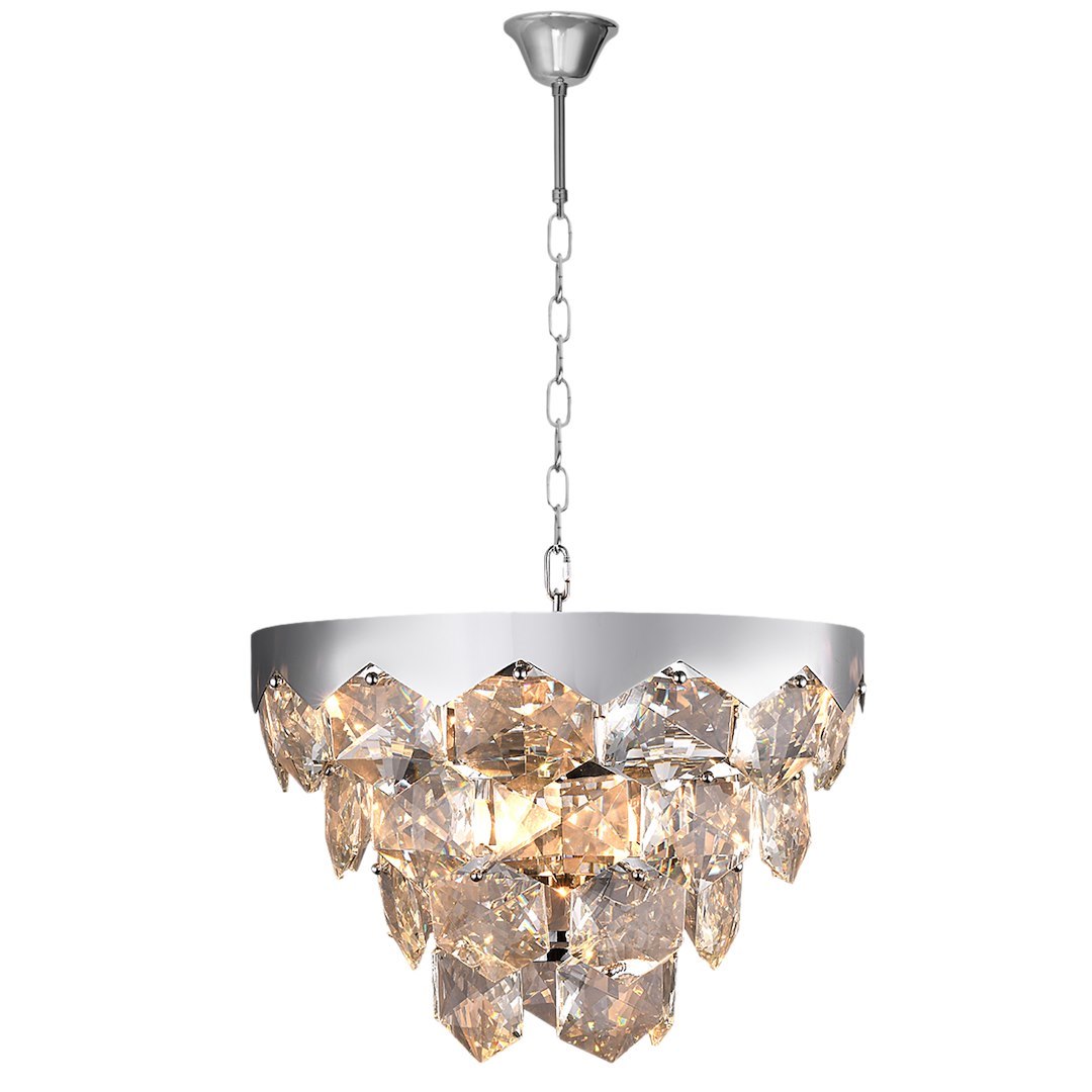 Żyrandol GRACE CHROME 6xE14 - obrazek 2