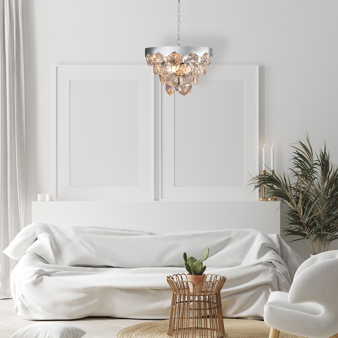Żyrandol GRACE CHROME 6xE14 - obrazek 8