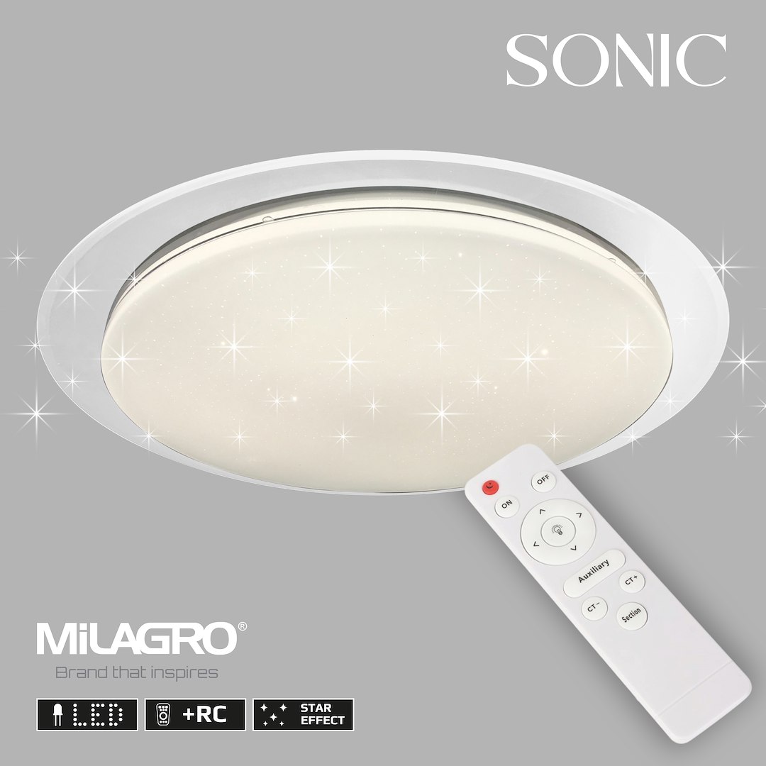 Plafon SONIC 24W LED Ø400 mm - obrazek 4