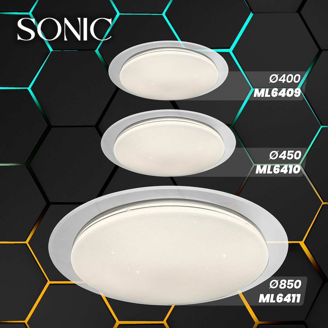 Plafon SONIC 24W LED Ø400 mm - obrazek 5