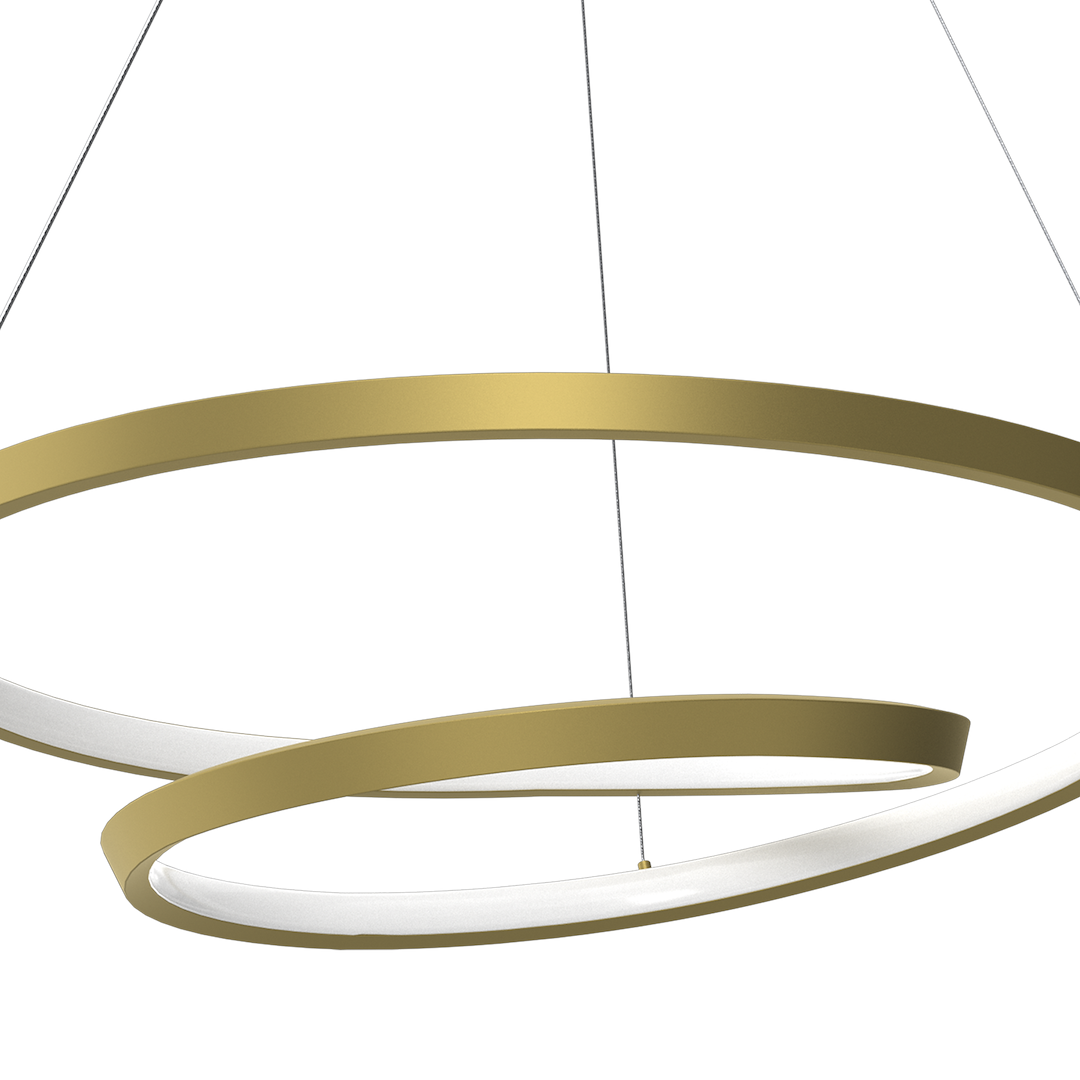 Lampa wisząca LUCERO GOLD 48W LED - obrazek 2