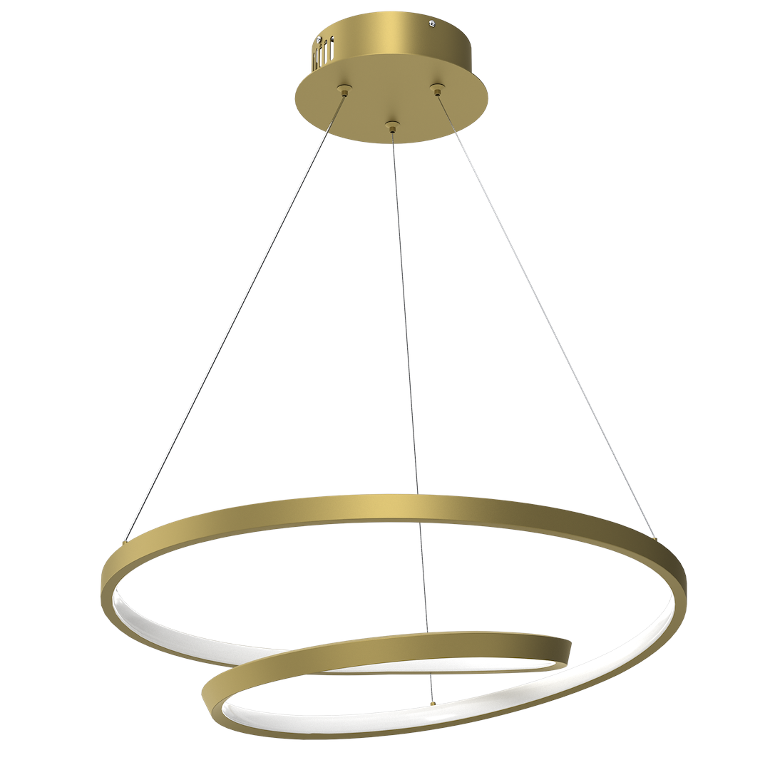 Lampa wisząca LUCERO GOLD 48W LED - obrazek 8