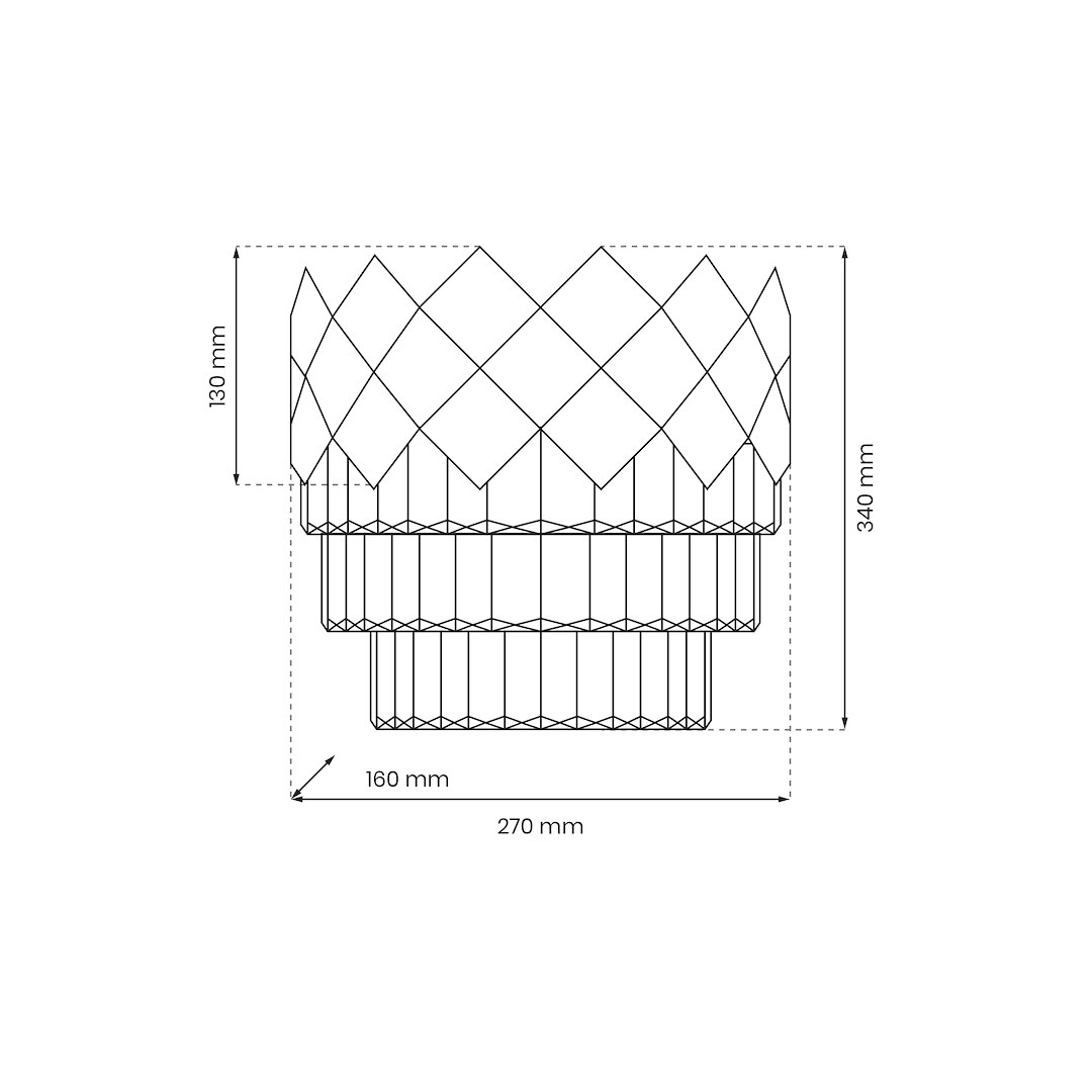 Kinkiet CARISMA CHROME 2xE14 - obrazek 4