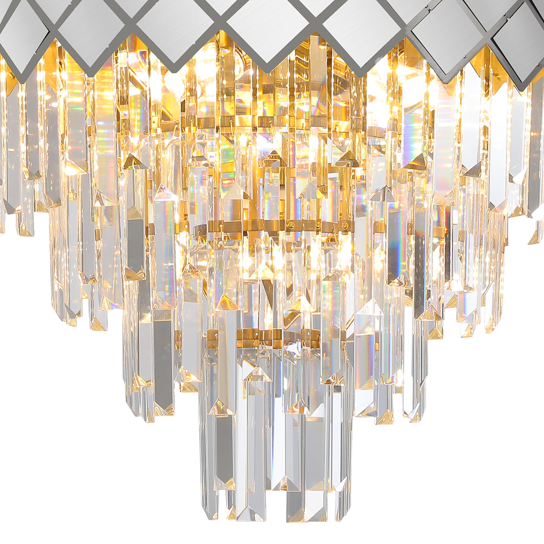 Lampa sufitowa CARISMA CHROME 9xE14 - obrazek 2