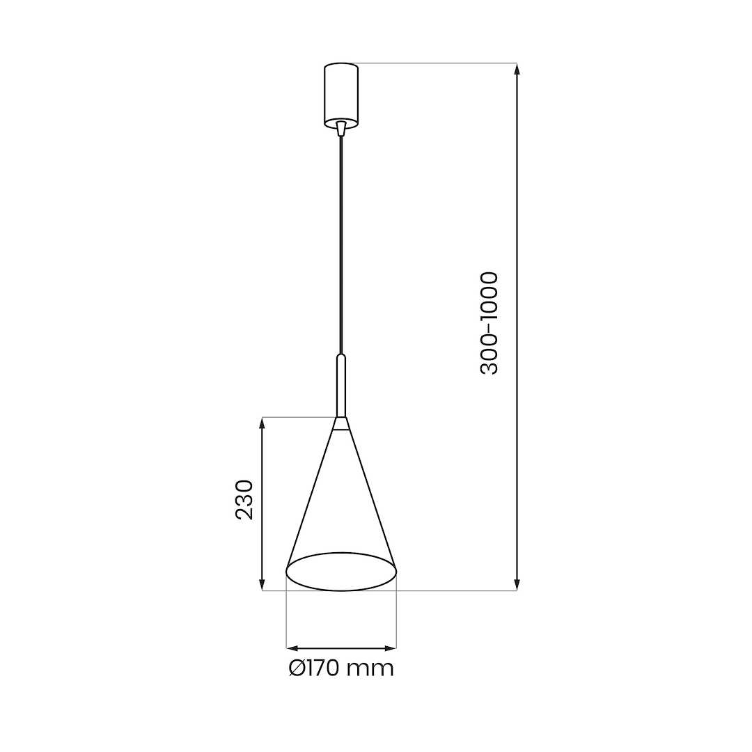 Lampa wisząca Capital Biały Ø17cm 1xGX53 - obrazek 6