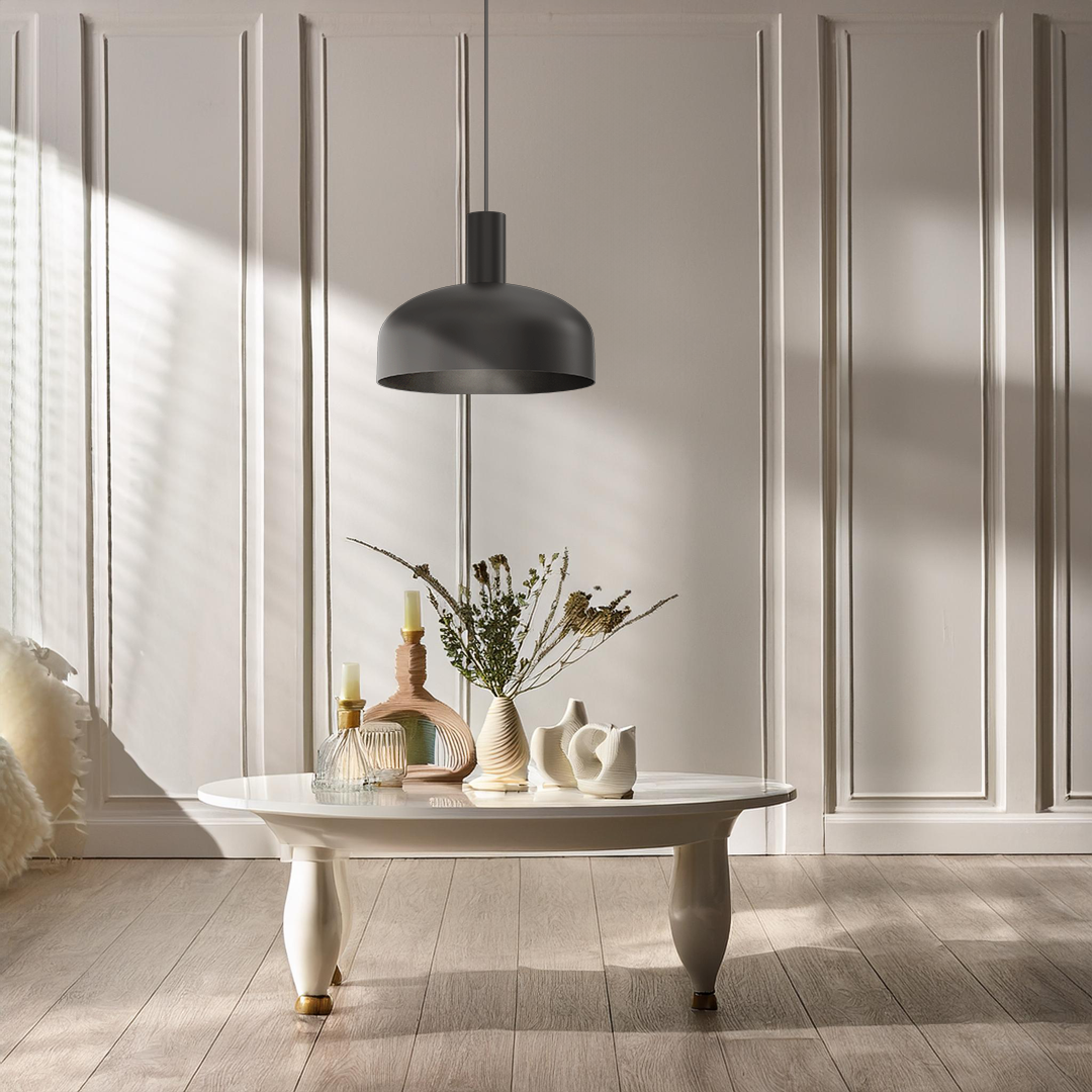 Lampa wisząca VISBY BLACK 1xE27 - obrazek 3