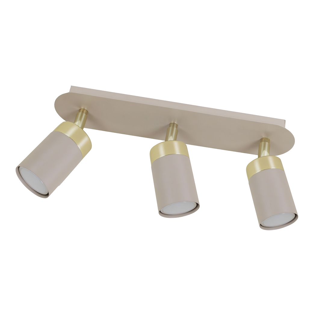 Lampa sufitowa JOKER CASHMERE/GOLD 3xGU10