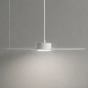 Lampa wisząca PIATTO Biała 1xGX53 fi 450mm