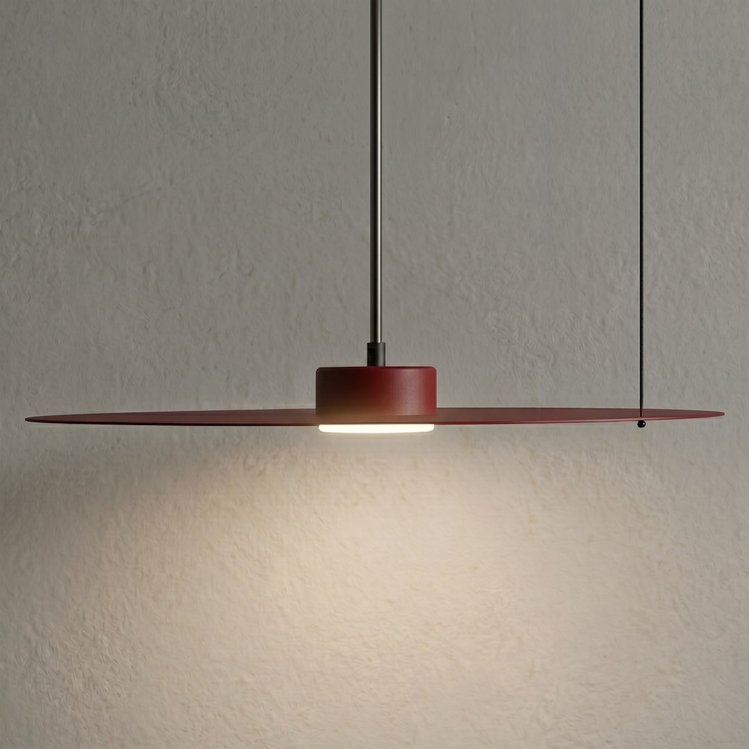 Lampa wisząca PIATTO Burgund 1xGX53 fi 450mm