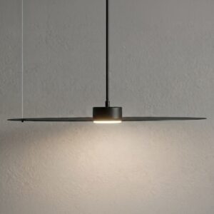 Lampa wisząca PIATTO Czarna 1xGX53 fi 550mm