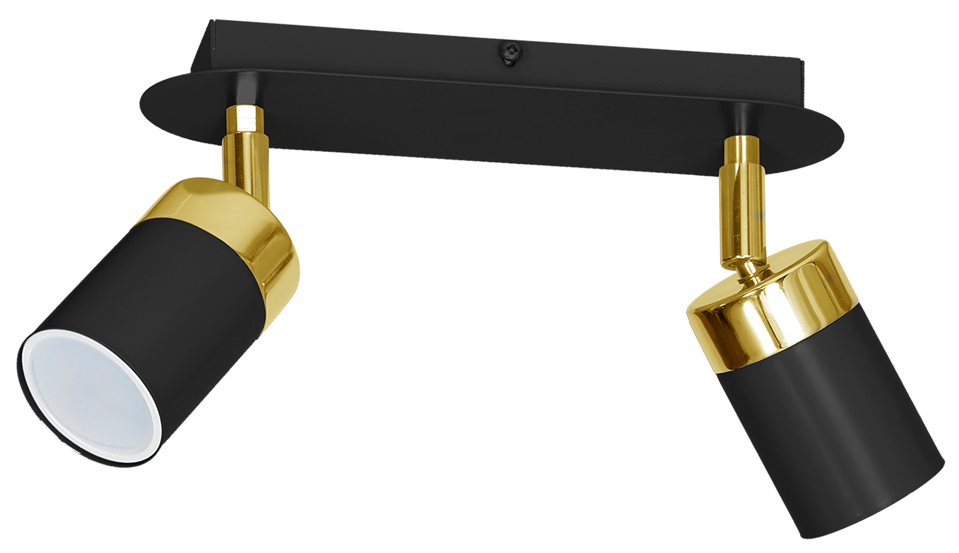 Lampa sufitowa JOKER BLACK/GOLD 2xGU10 - obrazek 8