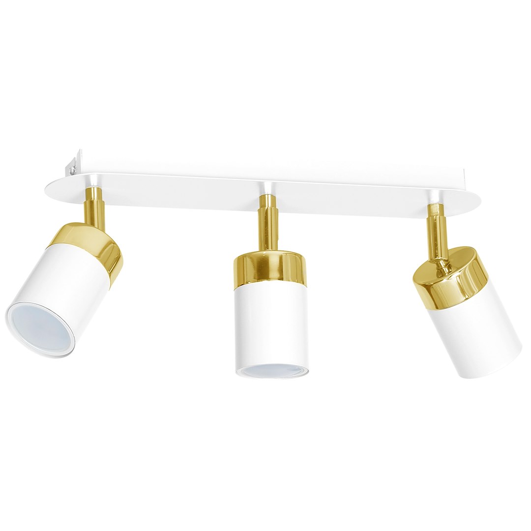 Lampa sufitowa Joker 3xGU10 Biały/Złoty - obrazek 2