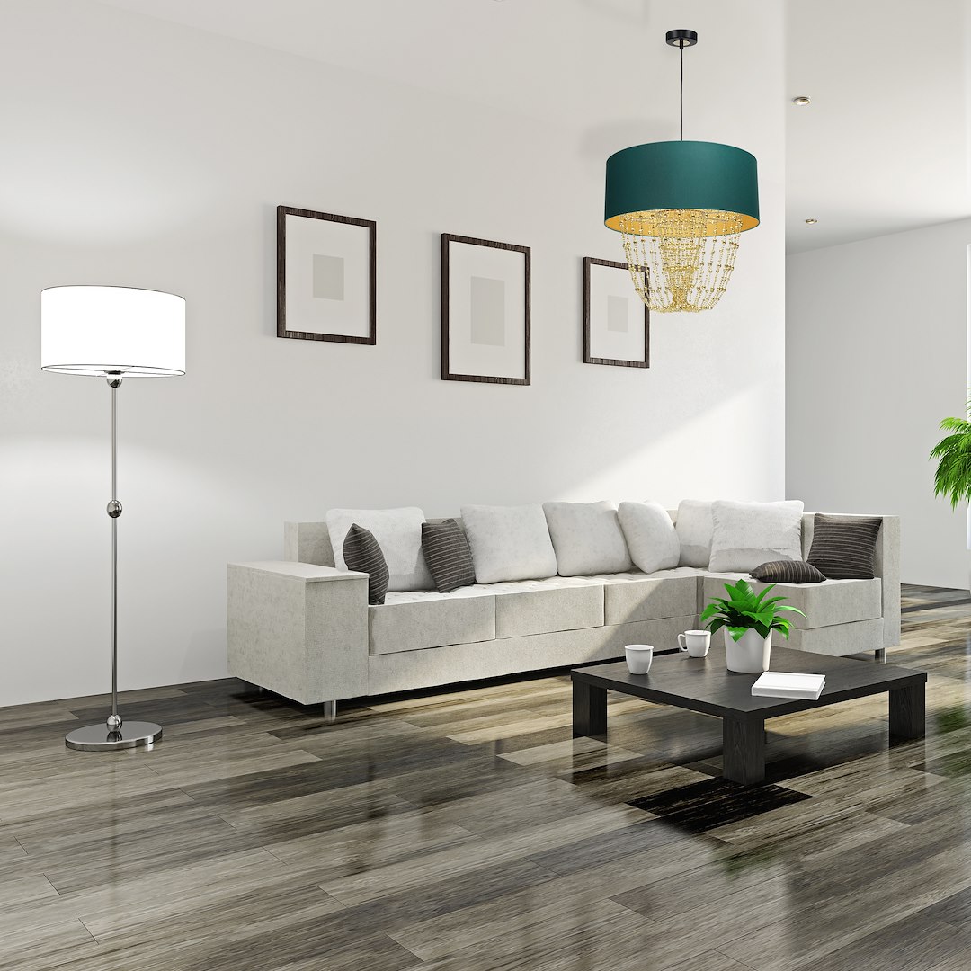 Lampa wisząca ALMERIA GREEN/GOLD 1xE27 - obrazek 5