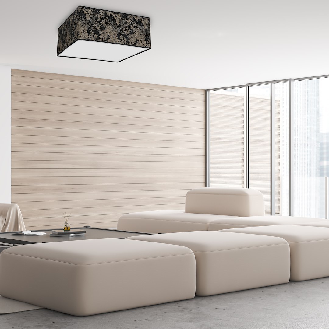 Lampa Sufitowa SATINO GOLD 3xE27 50cm - obrazek 4