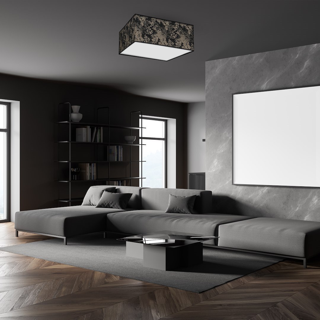 Lampa Sufitowa SATINO GOLD 3xE27 50cm - obrazek 7